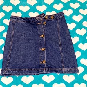 Jean skirt